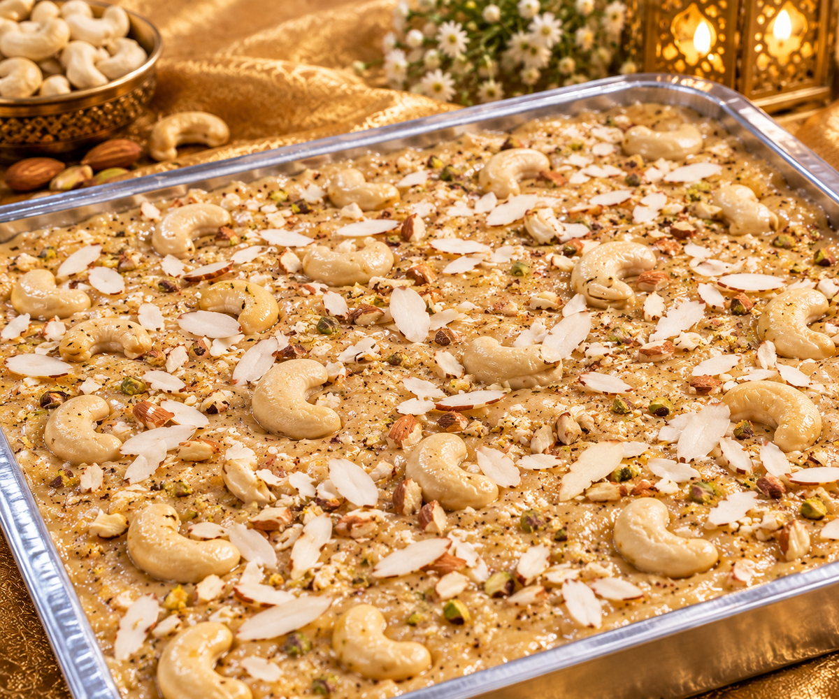 Kaju Pak - Cashew Halwa